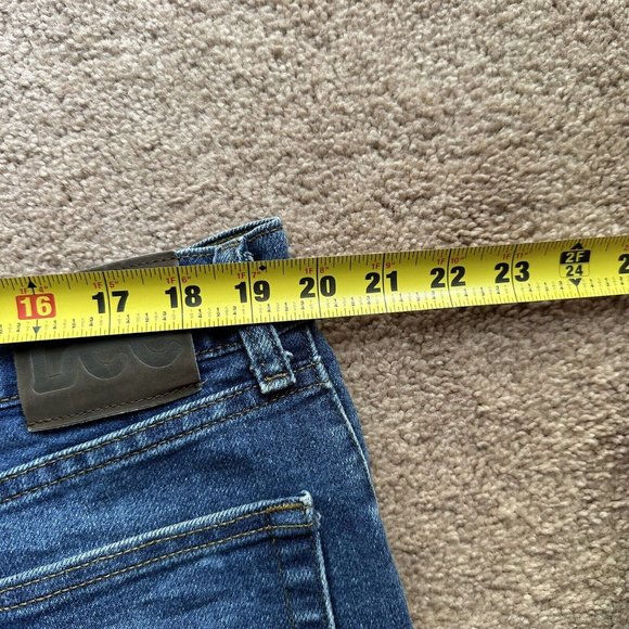 Lee Jeans Men’s Sz 40x32 Regular Fit Straight Leg Blue Medium Wash Denim - Picture 9 of 14